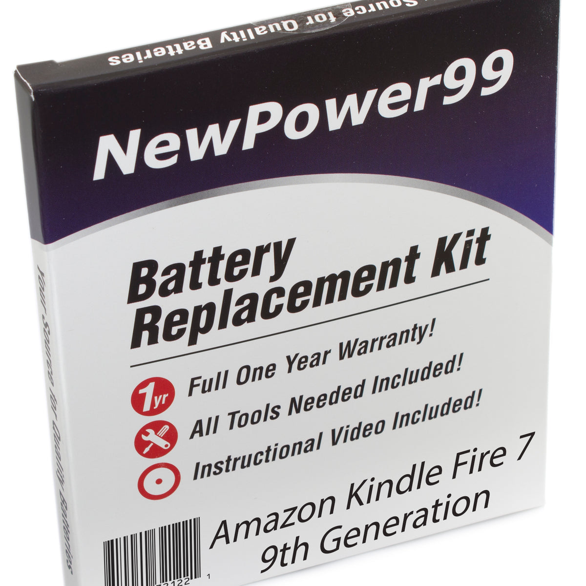 Amazon Kindle Fire 7 9th Generation Battery Replacement Kit with