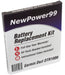 Garmin Dezl OTR1000 Battery Replacement Kit with Tools, Video Instructions and Extended Life Battery - NewPower99.com