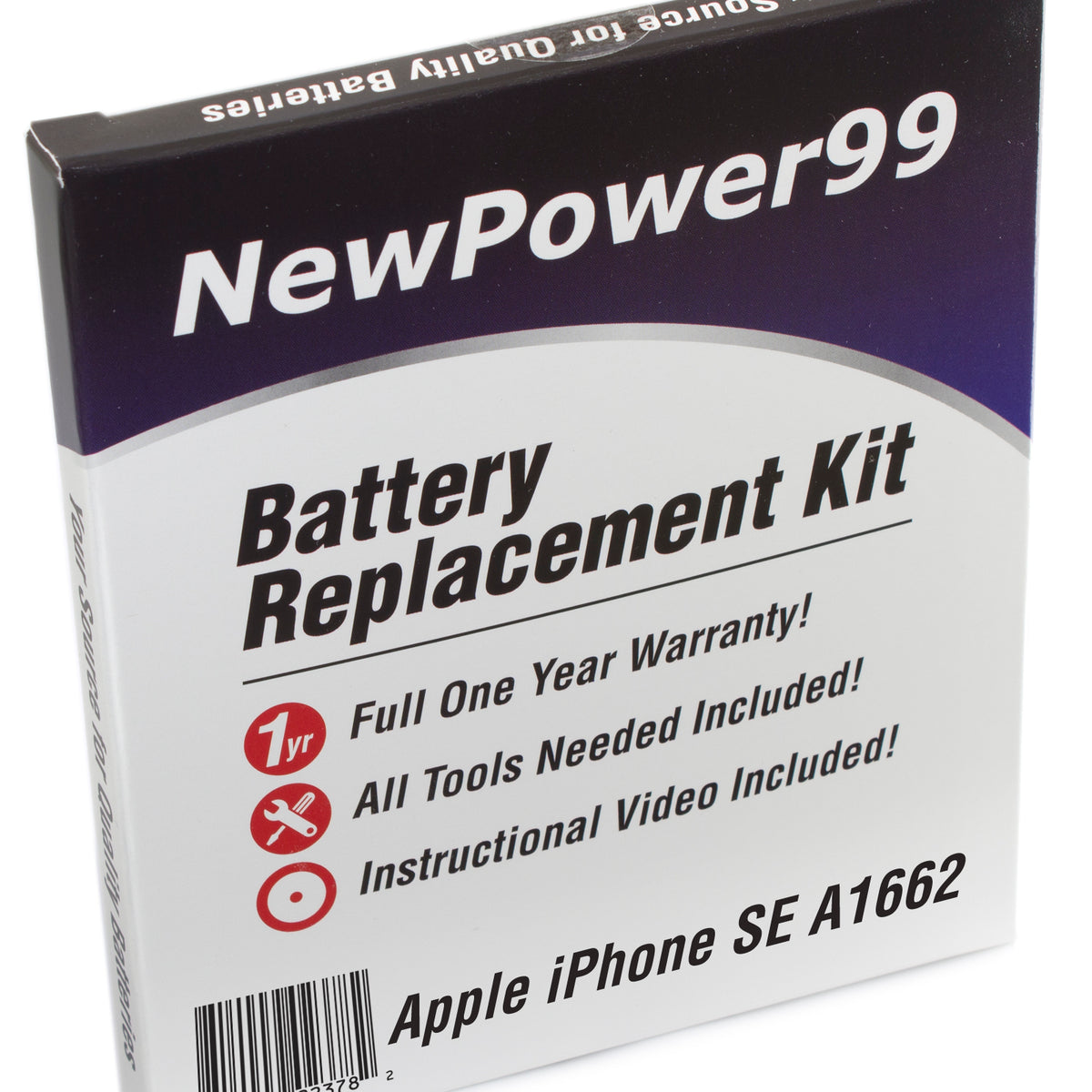 Apple iPhone SE A1662 Battery Replacement Kit with Tools, Video