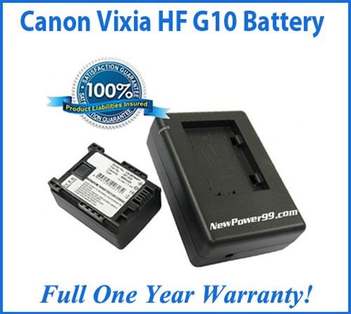 Battery For The Canon Vixia HF G10 Camera - NewPower99 USA