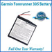 Garmin Forerunner 305 Battery - Extended Life Battery and Full One Year Warranty - NewPower99 USA