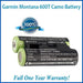 Garmin Montana 600t Camo Battery - Extended Life Battery with Installation Tools and full One Year Warranty - NewPower99 USA