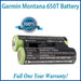 Garmin Montana 650t Battery - Extended Life Battery with Installation Tools and full One Year Warranty - NewPower99 USA