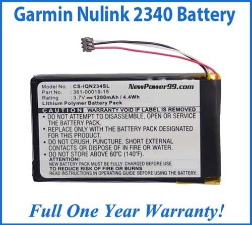 Garmin NuLink 2340 LIVE Battery Replacement Kit with Tools, Video Instructions and Extended Life Battery - NewPower99 USA