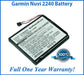 Battery Replacement Kit For The Garmin Nuvi 2240 GPS - NewPower99 USA