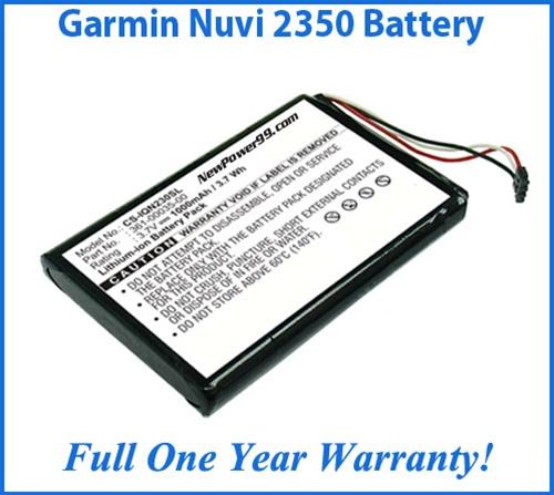 Garmin Nuvi 2350LT Battery Replacement Kit with Tools, Video Instructions and Extended Life Battery - NewPower99 USA
