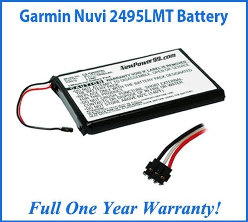 Pensioneret tale fortjener Garmin Nuvi 2495LMT Battery Replacement Kit - Extended Life — NewPower99.com