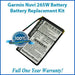 Garmin Nuvi 265W Battery Replacement Kit with Tools, Video Instructions and Extended Life Battery - NewPower99 USA
