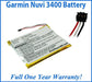Garmin Nuvi 3400 Battery Replacement Kit with Tools, Video Instructions and Extended Life Battery - NewPower99 USA