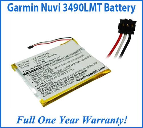 Garmin Nuvi 3490LMT Battery Replacement Kit with Tools, Video Instructions and Extended Life Battery - NewPower99 USA