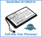 Battery Replacement Kit For Garmin Nuvi - 361-00035-01 - NewPower99 USA