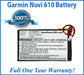 Garmin Nuvi 610 Battery Replacement Kit with Tools, Video Instructions and Extended Life Battery - NewPower99 USA