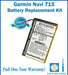 Garmin Nuvi 715 Battery Replacement Kit with Tools, Video Instructions and Extended Life Battery - NewPower99 USA