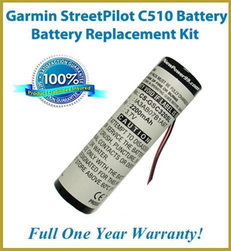 StreetPilot c510 Battery Kit - Extended Life — NewPower99.com