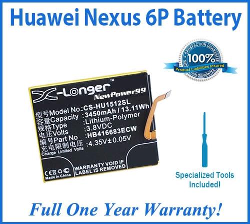 Huawei Nexus 6P Battery Replacement Kit Extended Life