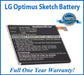 LG Optimus Sketch Battery Replacement Kit with Tools, Video Instructions and Extended Life Battery - NewPower99 USA