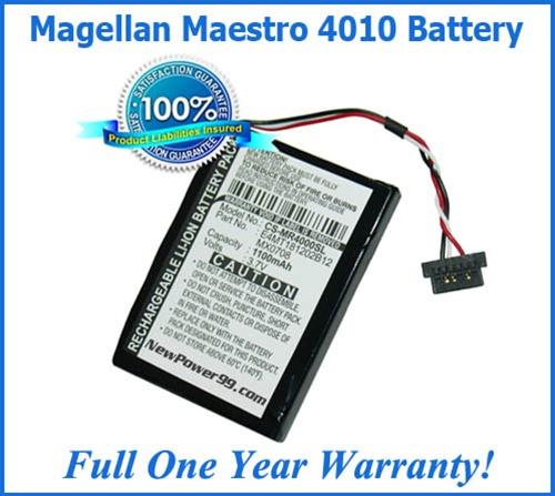 Magellan Maestro 4010 Battery Replacement Kit with Tools, Video Instructions and Extended Life Battery - NewPower99 USA