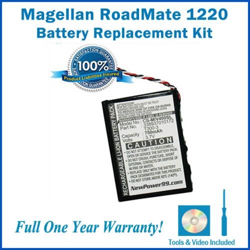 3,7V Akku Li-Ion für Magellan RoadMate 3030 3030-LM - ersetzt MR3030 3,7V Akku Li-Ion für Magellan RoadMate 3030 3030-LM - ersetzt MR3030