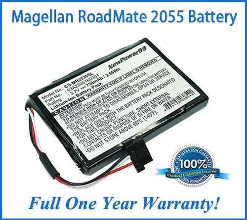 Magellan RoadMate 2055 Battery Replacement Kit with Tools, Video Instructions and Extended Life Battery - NewPower99 USA