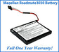 Magellan Roadmate 3030 Battery Replacement Kit with Tools, Video Instructions and Extended Life Battery - NewPower99 USA