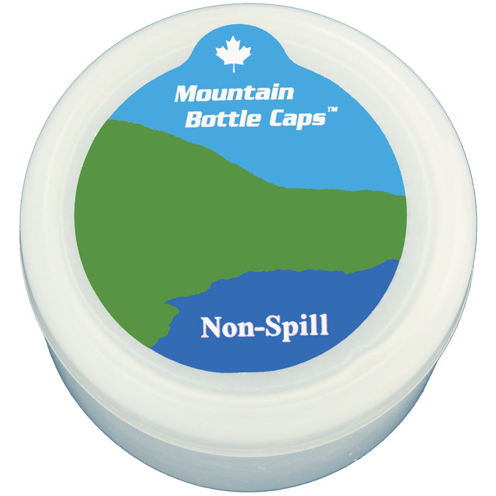 Mountain Bottle Caps - Non-Spill 50 Pack Bottle Caps for 3 & 5 Gallon Water Bottles - BPA Free