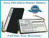 Sony Portable Reader PRS-600 (Sony PRS 600) Battery Replacement Kit with Tools, Video Instructions and Extended Life Battery - NewPower99 USA