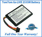 TomTom Go 2535M LIVE Battery Replacement Kit with Tools, Video Instructions and Extended Life Battery - NewPower99 USA