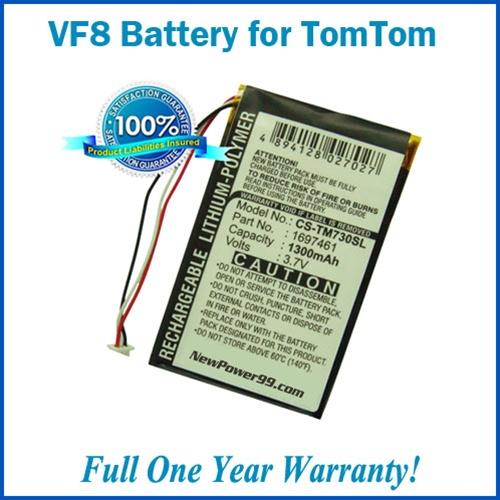 Batterij VF8 AHL03714000 Voor de GPS TomTom Go 530 630 720 730 930 X40 Batterij VF8 AHL03714000 Voor de GPS TomTom Go 530 630 720 730 930 X40