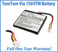TomTom Via 1505TM Battery Replacement Kit with Tools, Video Instructions and Extended Life Battery - NewPower99 USA