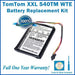TomTom XXL 540TM WTE Battery Replacement Kit with Tools, Video Instructions and Extended Life Battery - NewPower99 USA
