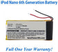 iPod Nano 6th Gen Battery - Extended Life - NewPower99.com